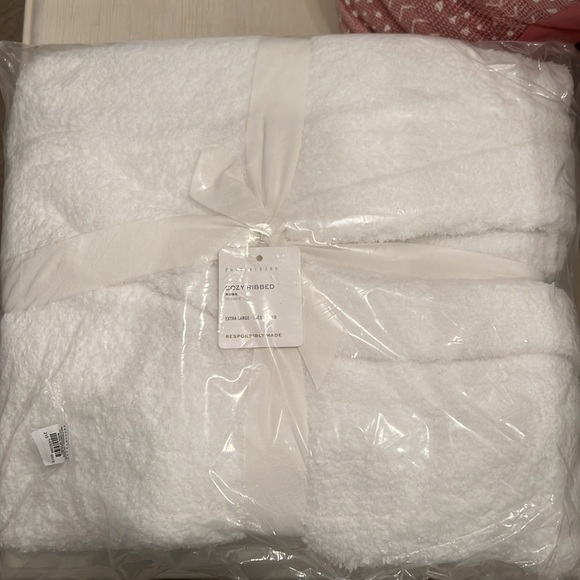 Pottery Barn Cozy Ribbed Robe - Picture 3 of 5